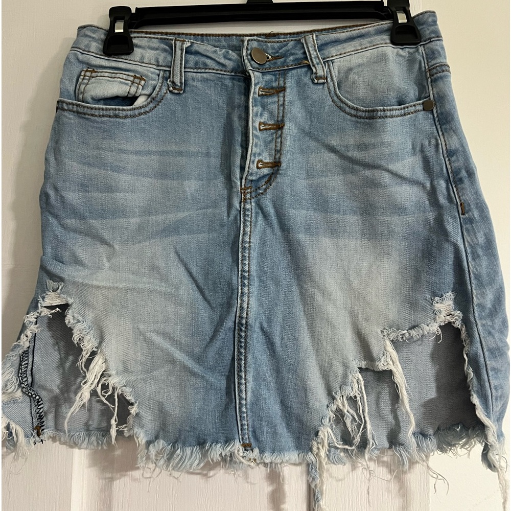 Denim Skirt Size 30 (small)